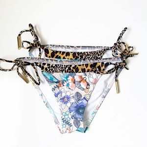 VS Leopard & Floral Swimwear Bottoms
